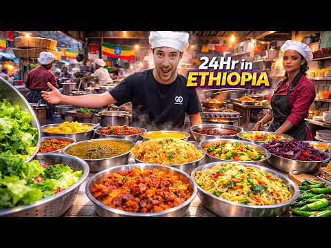 I Flew To Ethiopia For Street Food 🇪🇹 24 Hours In Addis Ababa!
