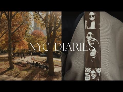 Nyc Diaries: Fall Days, Vintage Photobooth Museum, & Getting Ready For The Next Trip | Alyssa Lenore