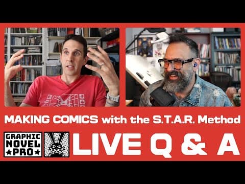 🔴 Live - Use This Method For Your Comic Project - Graphic Novel Pro Live Q&a