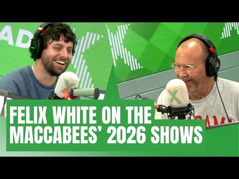 Felix White On The Maccabees' 2026 Live Dates