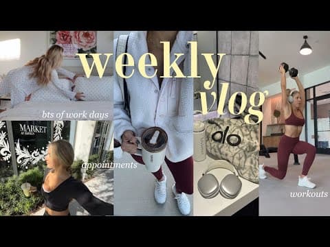 Weekly Vlog! (skinpharm Visit, Workouts, Getting Back To Routine, Fixing My Tooth?!)