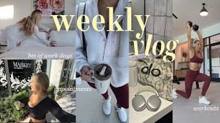 Weekly Vlog! (skinpharm Visit, Workouts, Getting Back To Routine, Fixing My Tooth?!)