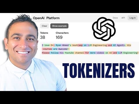 Openai Api Tutorial: Tokenizers & Response Explained!