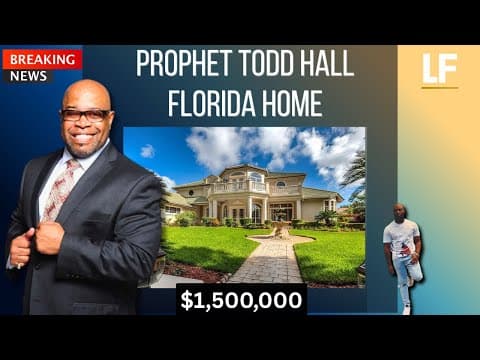 The $1m Mansion Prophet Todd Hall Lives In | Paid Just $400 In Taxes