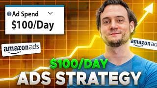 My $100/day Amazon Merch Ad Strategy W/ @amazonads