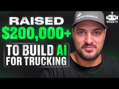 Investors Gave Us $200,000+ To Build Ai For Trucking | Ep 11