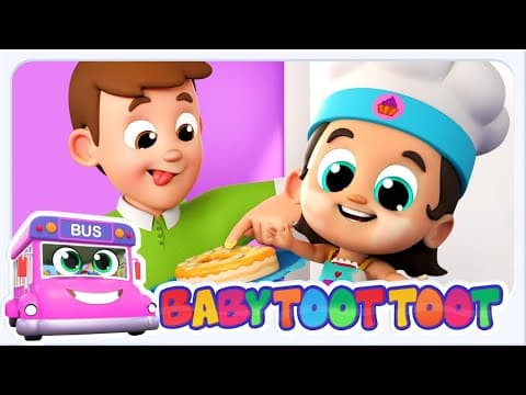 Pat A Cake Pat A Cake, Preschool Nursery Rhymes And Kids Songs By Baby Toot Toot