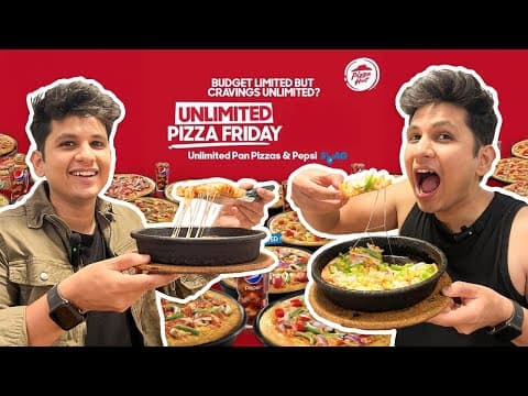 Pizza Hut *scam*  Unlimited Pizza Challenge | Pramod Rawat