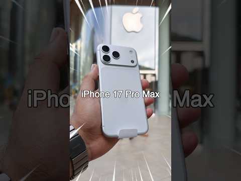 iPhone 17 Pro Max *Dropped* #shorts