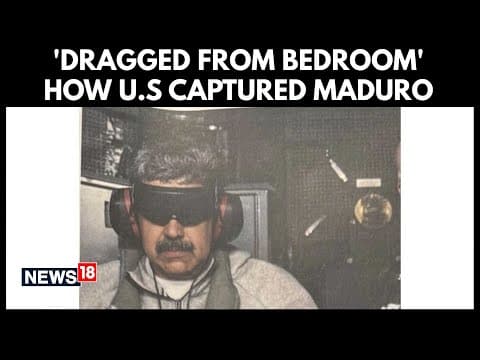 Trump Claims Maduro Captured After U.S. Strike on Caracas, Shares Image Aboard USS Iwo Jima | N18G