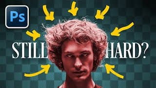 Is Selecting Hair Still A Pain In Photoshop? [solution]
