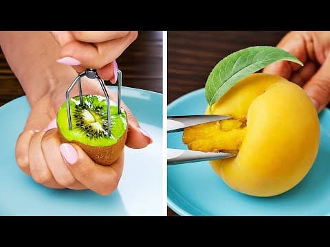 Cooking School Tips: How To Peel & Slice Like A Pro 🍎🔪✨ #5minutebeat