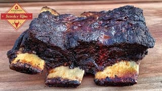 Beef Plate Short Ribs On The Pitts & Spitts Hybrid Smoker