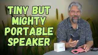 Big Sound, Little Device: Crave Curve Mini Portable Bluetooth Speaker