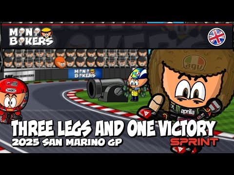 [en] Motogp - 2025 San Marino Gp - Sprint - Three Legs And One Victory