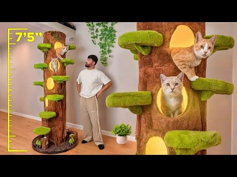 I Bought My Cats A Giant Cat Tree
