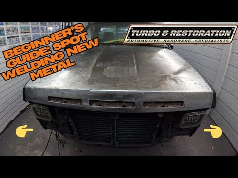 Beginner’s Guide: Spot Welding New Metal And Using Modern Hardware From (turbo 6 Restoration)
