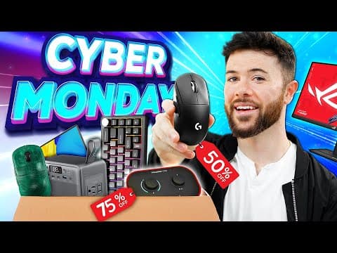 Top 25 Cyber Monday Amazon Tech Deals! 🔥