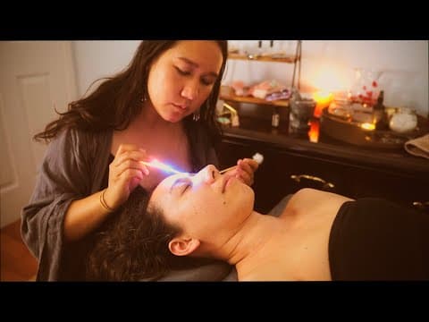 Obsessing Over Her Face & Overexplaining Every Step (real Person Asmr Facial)