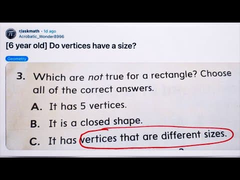 A Confusing 1st Grade Math Question