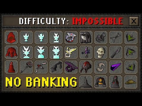Is Every Wilderness Item Without Banking Possible?