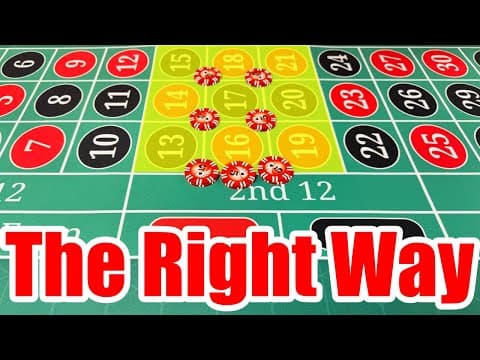 You Been Playing Roulette Wrong! || 9 Spot
