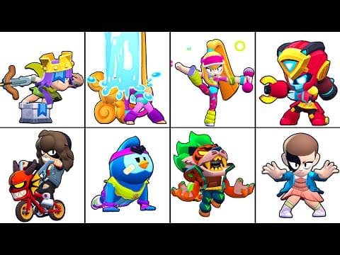All Upcoming Skins Winning And Losing Animations In Brawl Stars : New October 2025 Update !🔥