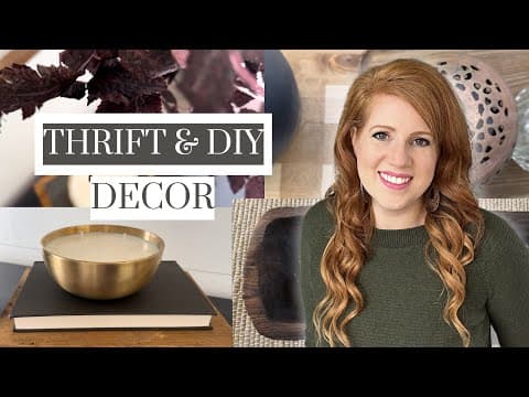🏠thrift With Me 🍁 Fall Haul From The Goodwill Bins