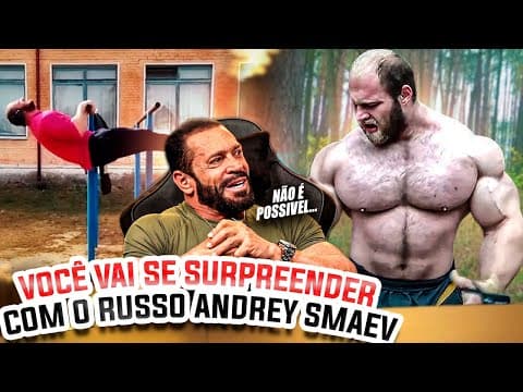 Sardinha Reage Ao Treino Monstruoso Do Russo Andrey Smaev -  Nível Sobrenatural!
