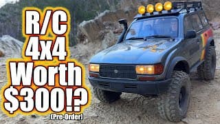 Tired Of Small Rc Trucks? This Big Toyota Land Cruiser Will Wow You!