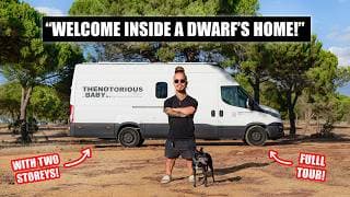 This Van Was Designed For Him — And It’s Genius! 5 Years Off-grid, No Bills!