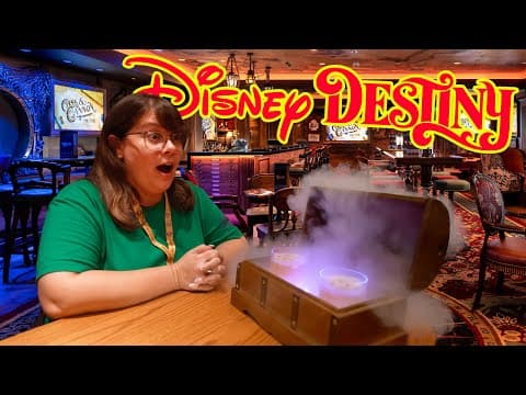 The Best New Food & Drinks On The Disney Destiny!