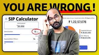 Reason Why Sip Calculator Won't Help You ! Investing In Mutual Funds For Long Term Correctly | Yeg