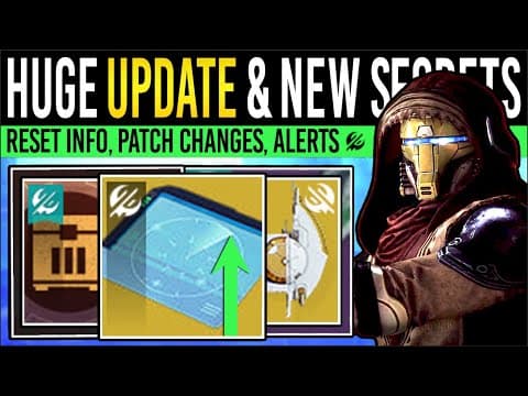 Destiny 2: New Faction Secrets & Content Update! Patch Info, New Alerts, Shipments & Dungeon (9 Dec)
