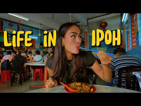 Ipoh Malaysia 🇲🇾 | Hidden Food Paradise & Beautiful Old Town Streets! Travel Guide