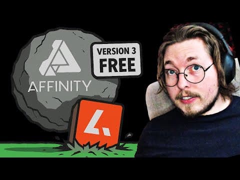 Affinity 3 Is Here, And It's Free!?? 🤯 Best Alternative To Adobe Photoshop, Illustrator, & Indesign