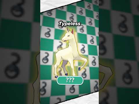 A Pokémon without ANY Types??