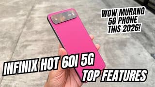 Infinix Hot 60i 5g Top Features: Pinaka Murang 5g Phone This 2026!