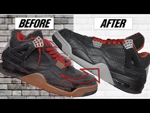Restoring The Dirtiest $1100 Black Laser 4's In Ice