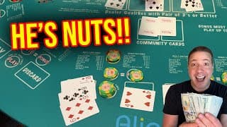 Going Wild At The Wild 5 Poker Table!! #poker #ultimatetexasholdem #casino