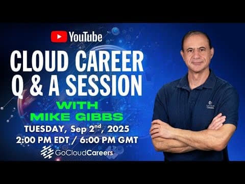 Cloud Architect Q&a: Answering Your Burning Career Questions