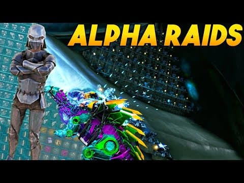 How We Raided The Biggest Alpha Base On Ark A Full Wipe Story