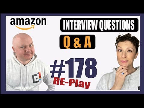 Free Live Interview Coaching From An Ex- Amazon Bar Raiser & Senior Leader