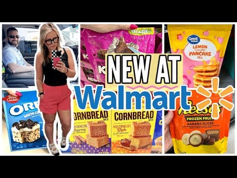 New At Walmart Shop With Me And Huge Grocery Haul + Sam's Club And Target Shopping!