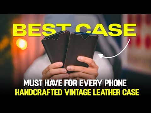 💼 Why Every Man Needs This Leather Phone Case In 2025! ⚡📱