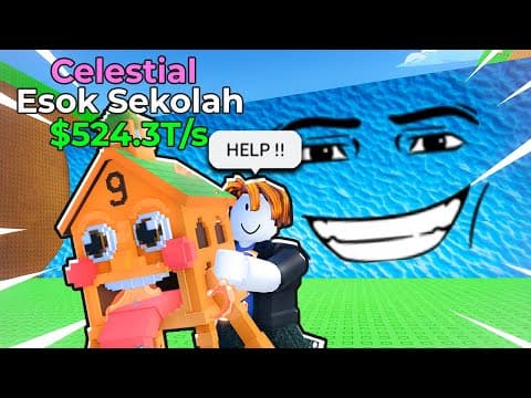 Roblox Escape Tsunami For Brainrots - Funny Moments