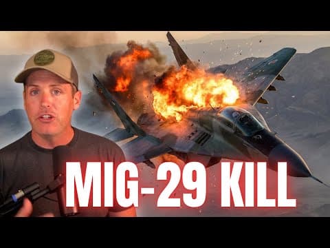 Nato F-16 Takes Down Mig-29 In Kosovo 1999