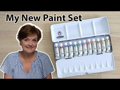 Discover My Schmincke Watercolour Palette: 12 Colours, Endless Possibilities! 🎨