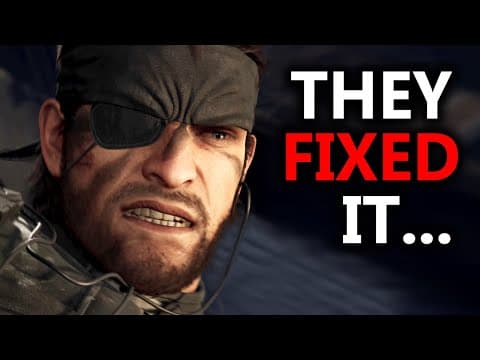 The Weirdest Mistake In Metal Gear Solid Delta...