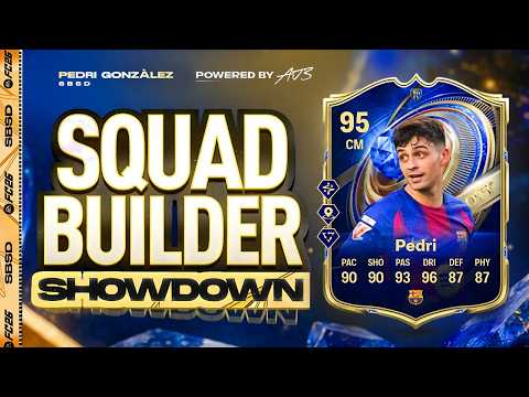Fc26 Squad Builder Showdown! Team Of The Year Pedri!!!